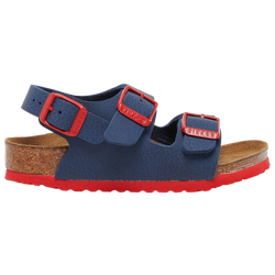 Girls' Toddler - Birkenstock Milano Essential Sandals - Blueprint/Red