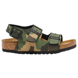 Girls' Infant - Birkenstock Milano Essential Sandals - Green/Green
