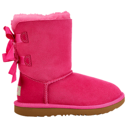 Girls' Grade School - UGG Bailey Bow II - Pink/Pink