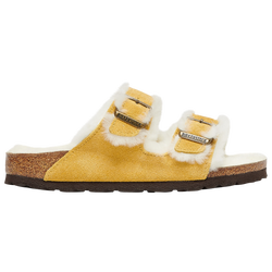 Women's - Birkenstock Arizona Shearling - Yellow/Brown