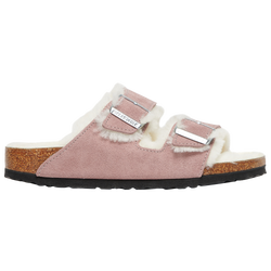 Women's - Birkenstock Arizona Shearling - Purple/Brown