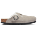 Birkenstock Boston Shearling - Birkenstock Shearling Stone