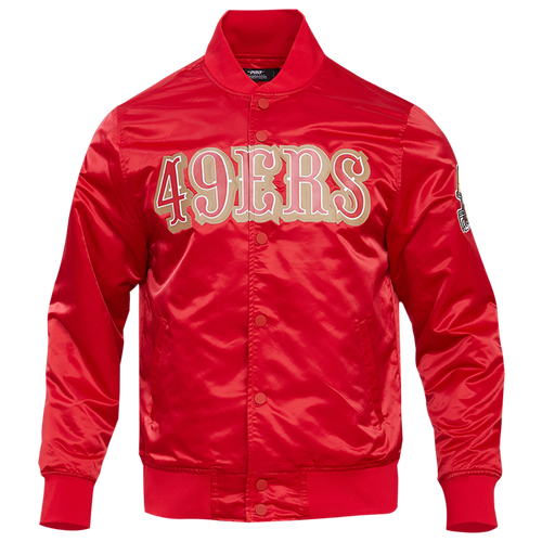  - Pro Standard SAN FRANCISCO 49ERS SATIN JACKET - Red