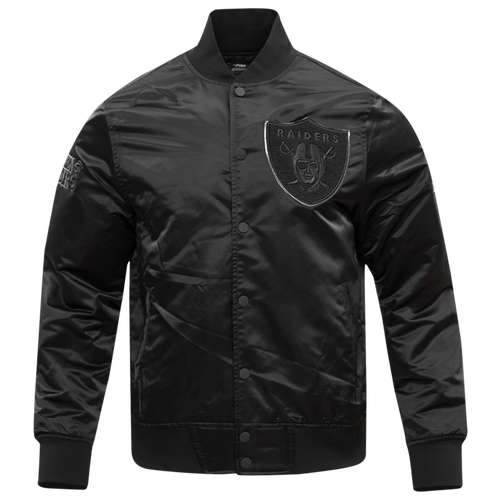  - Pro Standard LAS VEGAS RAIDERS SATIN JACKET - Black