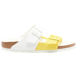 Women's - Birkenstock Arizona Split - White/Yellow