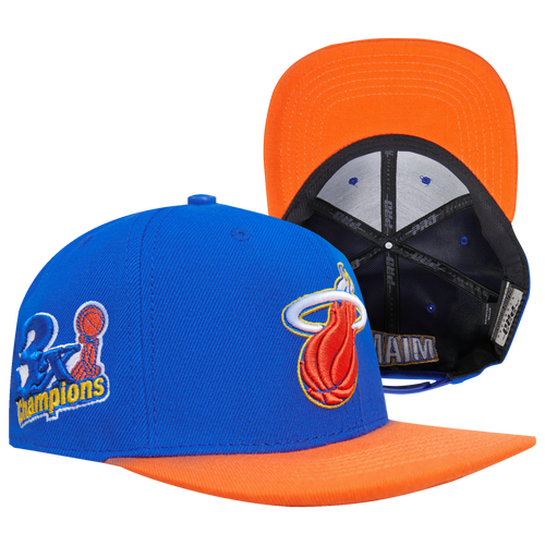 

Pro Standard Pro Standard Heat BOC Wool Snapback Hat - Adult Royal Blue/Orange Size One Size