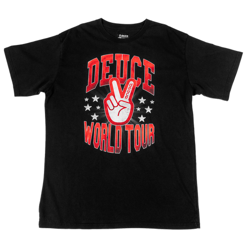 

Deuce Mens Deuce World Tour T-Shirt - Mens Black/Black Size L