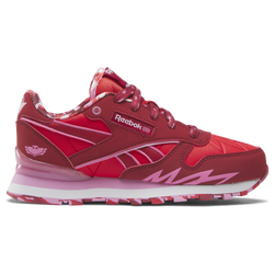 Boys' Preschool - Reebok Step & Flash Classic Leather - Red/Pink/White