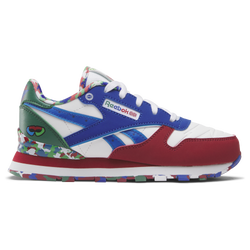 Boys' Preschool - Reebok Step & Flash Classic Leather - Red/Green/Blue