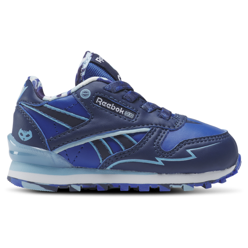 

Boys Reebok Reebok Classic Step N Flash - Boys' Toddler Running Shoe Blue/Blue/White Size 04.0