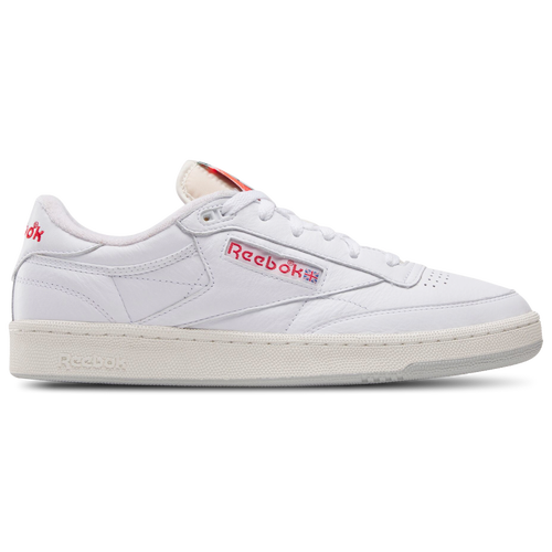 

Reebok Mens Reebok Club C 85 Vintage - Mens Running Shoes White/Chalk/Vector Red Size 09.0