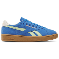 Men's - Reebok Club C Grounds Uk - Kinetic Blue/Vintage Chalk/Astro Lime
