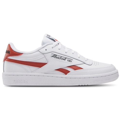 

Reebok Womens Reebok Club C Revenge - Womens Running Shoes White/Brick Red/White Size 9.5