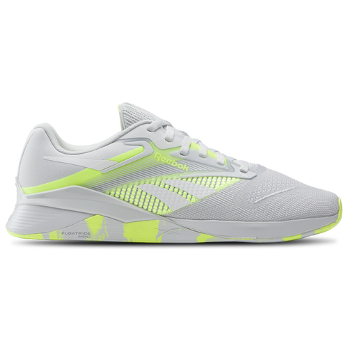 

Reebok Mens Reebok Nano X4 - Mens Training Shoes Moon/White/Digital Lime Size 11.5