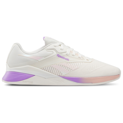 

Reebok Womens Reebok Nano X4 - Womens Training Shoes Chalk/Washed Clay/Digital Purple Size 8.5