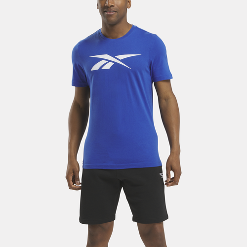 

Reebok Mens Reebok Vector T-Shirt - Mens Boundless Blue Size XS