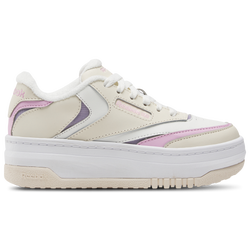 Girls' Preschool - Reebok Club C Extra - Tapioca/Astro Rose/Dusk Purple