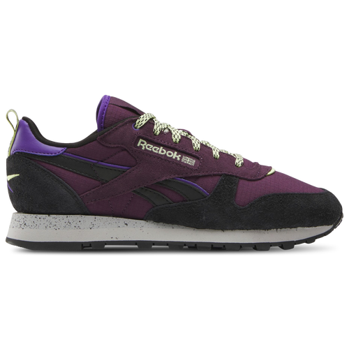 

Reebok Womens Reebok Classic Leather - Womens Shoes Midnight Plum/Black/Grey Size 08.0