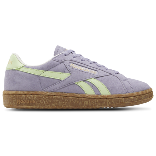 

Reebok Womens Reebok Club C Grounds UK - Womens Shoes Astro Lime/Gum/Dusk Purple Size 11.0