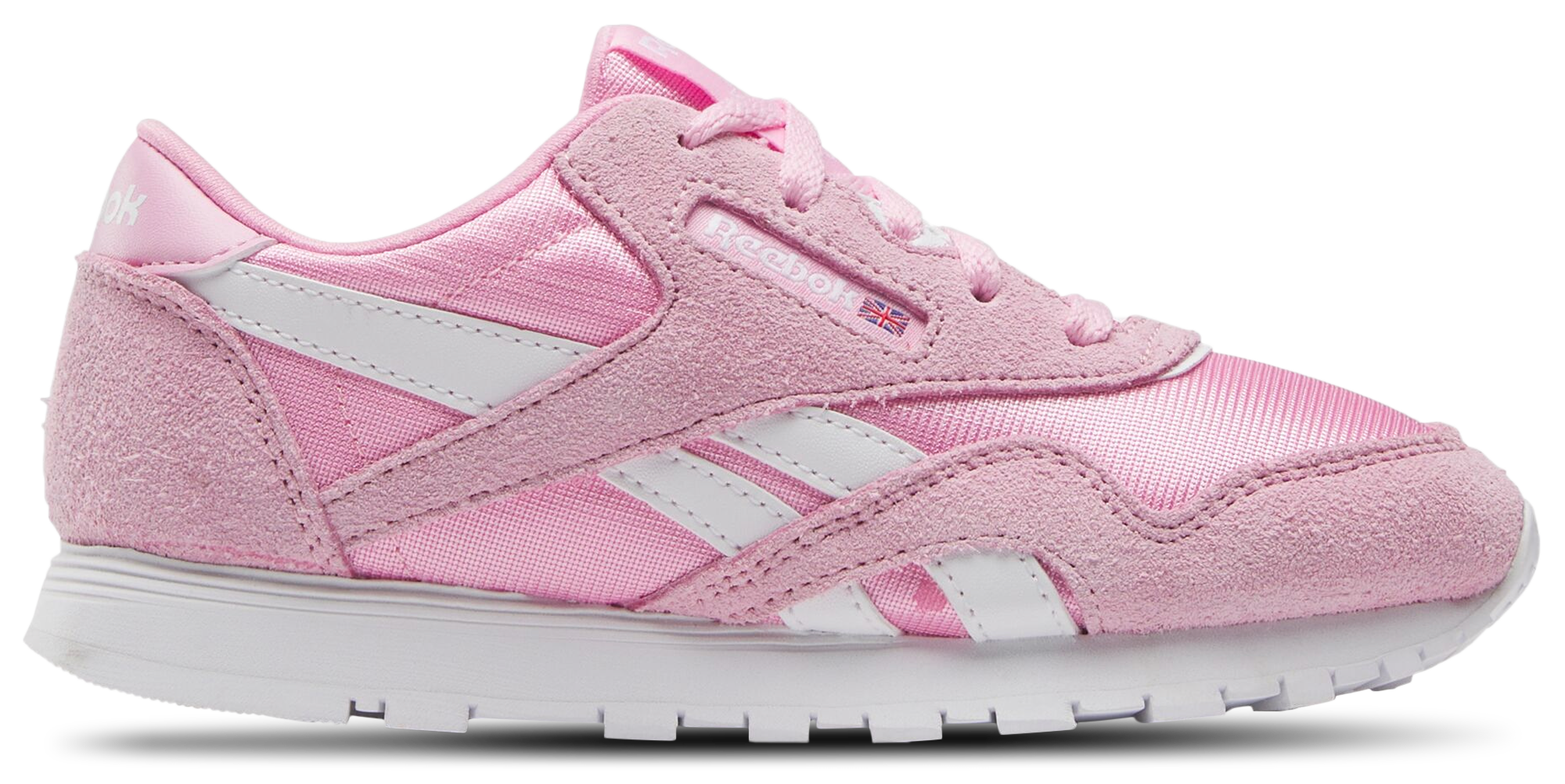 Reebok classic nylon mens pink online