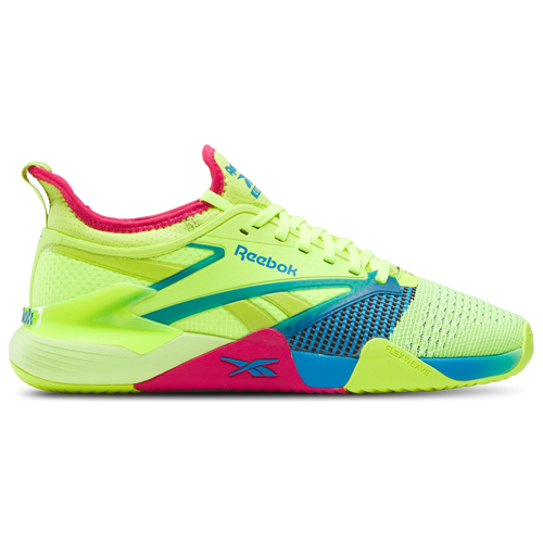 

Reebok Mens Reebok Nano Court - Mens Running Shoes Digital Lime/Aqua/Bold Pink Size 9.0