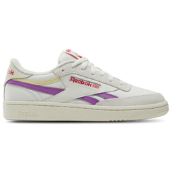 Women's - Reebok Club C Revenge - Vintage Chalk/Chalk/Purple Rave