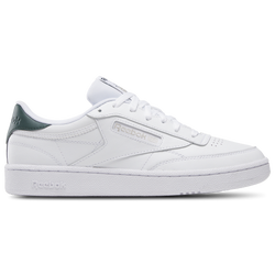 Men's - Reebok Club C 85 - White/Breakaway Green/Flint Grey Metallic