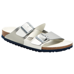 Women's - Birkenstock Arizona Split - White/Silver
