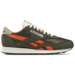 Men's - Reebok Classic Nylon - Hunter Green/Pump Orange/Vintage Chalk