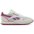 Reebok Classic Leather - Reebok Chalk/Very Berry Purple Rave