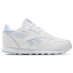 Girls' Preschool - Reebok Classic Leather Step N Flash - Y2k Blue/White