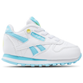 Reebok Classic Leather - Reebok Electric Yellow/Digital Blue White