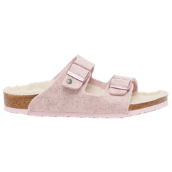Girls' Preschool - Birkenstock Arizona Wool - Pink/White