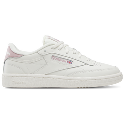 Boys' Grade School - Reebok Club C - Chalk/Chalk/Smokey Rose