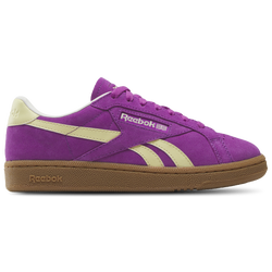 Women's - Reebok Club C Grounds UK - Purple Rave/Chalk/Bleached Yellow