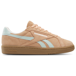 Women's - Reebok Club C Grounds UK - Sunkissed Orange/Chalk/Glitch Aqua