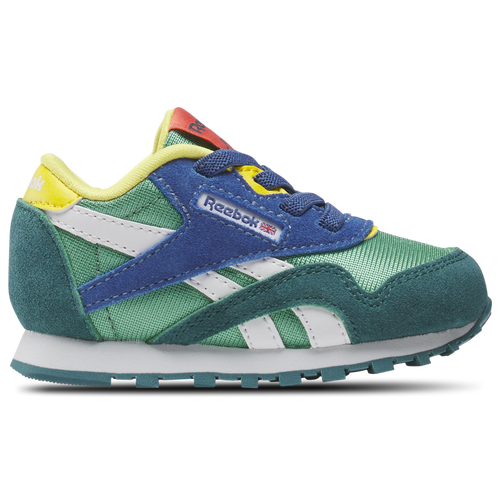 GIRLS - Reebok Classic Nylon - Upgrade Green/Retro Teal Twilight Blue