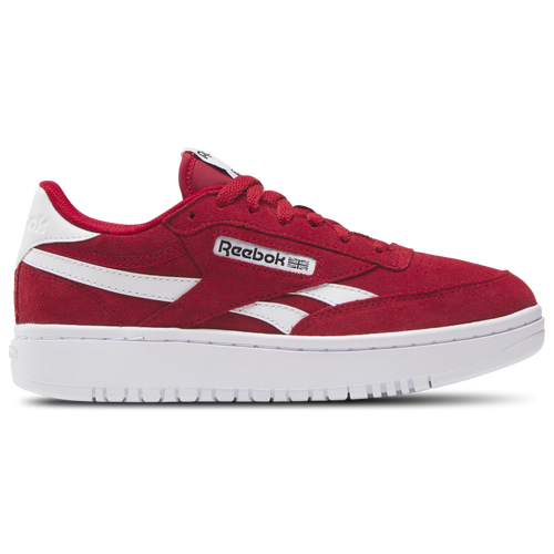 WOMENS - Reebok Club C Double Revenge - Flash Red/Black Ftwr White
