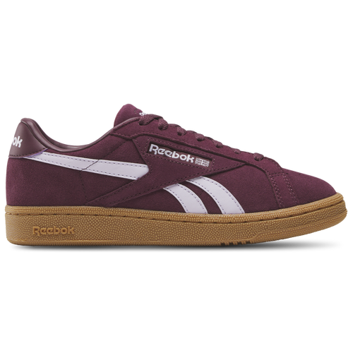 WOMENS - Reebok Club C Grounds UK - Black Cherry/Digital Gleam