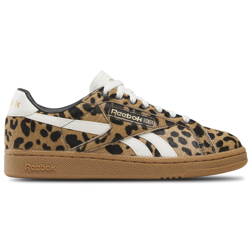WOMENS - Reebok Club C Grounds UK - Cheetah/Chalk