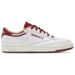 Men's - Reebok Club C 85 - White/Retro Red/Chalk