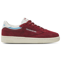 Women's - Reebok Club C 85 - Retro Red/Chalk/Future Cyan