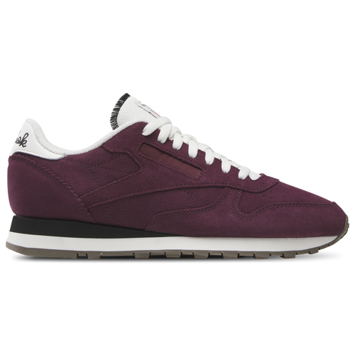 MENS - Reebok Classic Leather - Black Cherry/Chalk
