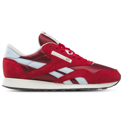 Men's - Reebok CL Nylon - Classic Burgundy/Flash Red/Glass Blue