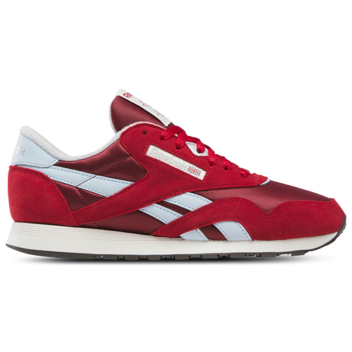 Reebok CL Nylon - Reebok Classic Burgundy/Flash Red Glass Blue