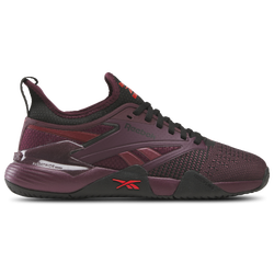 Women's - Reebok Nano Court - Black Cherry/Retro Red/Black