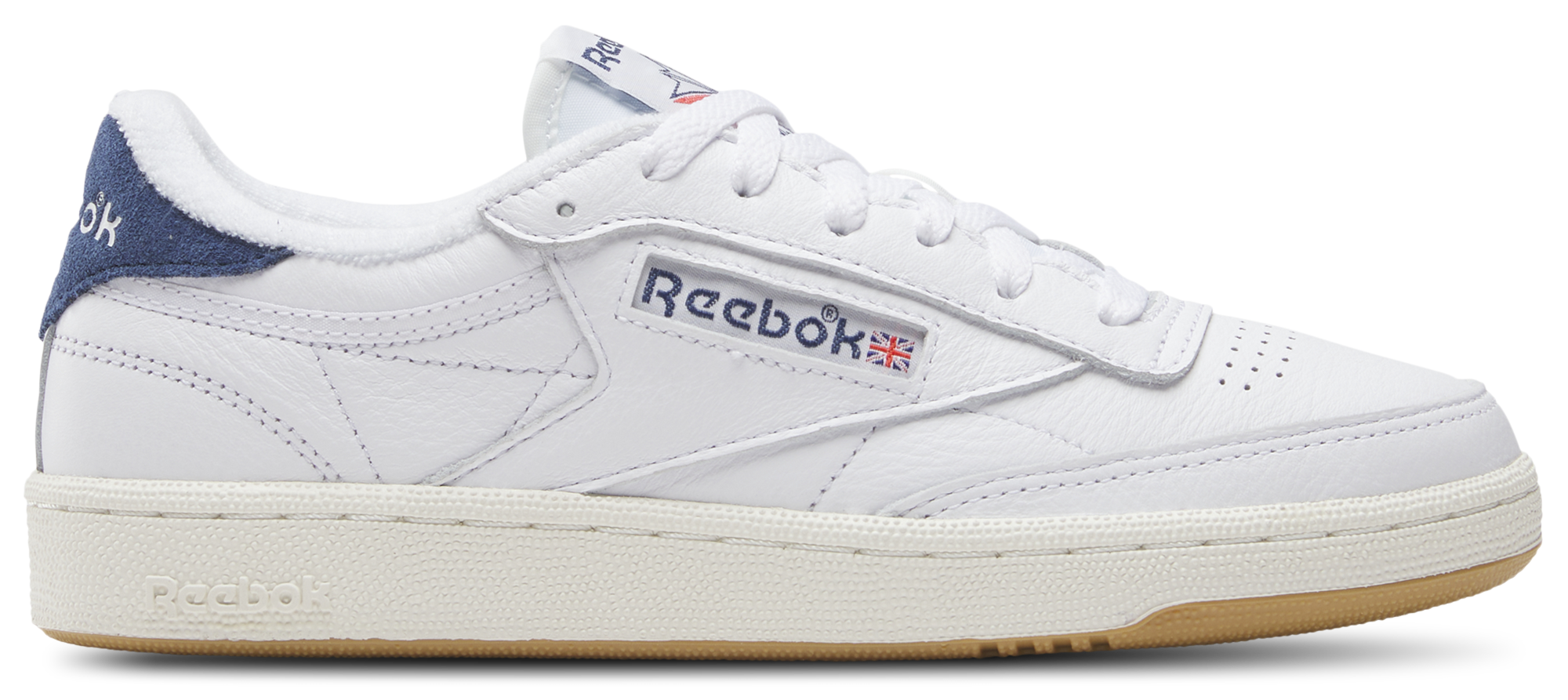 Women's - Reebok Club C 85 Vintage - Ftwr White/Batik Blue Chalk