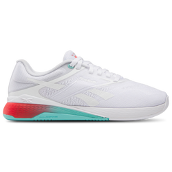 Women's - Reebok Nano X5 - Ai Aqua/Ftw White/Energy Red