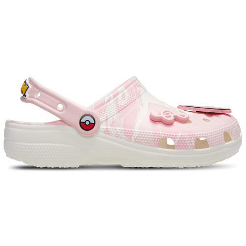 

Crocs Mens Crocs Pokémon Classic Clogs Jigglypuff - Mens Shoes Pink/White Size 7.0