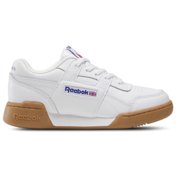 Girls' Preschool - Reebok Workout Plus - Footwear White/Vector Blue/Vector Red